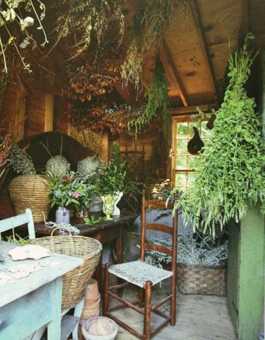a herb shed