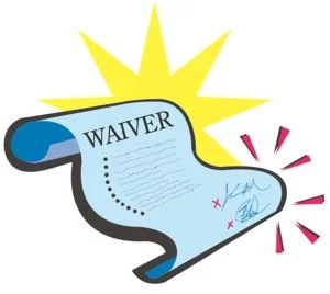 a cartoon waiver