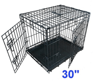 30" dog crate