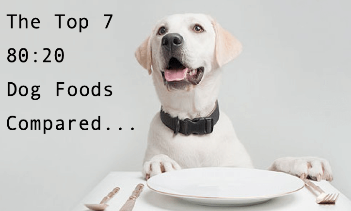 Top 7 80:20 dog foods compared