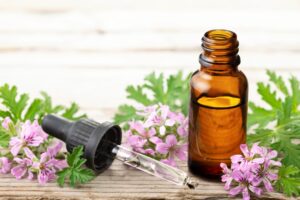 Rose Geranium oil treatment